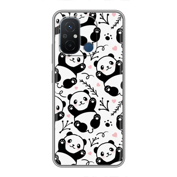 Чехол с рисунком «Пандочки» для Xiaomi Redmi 12C Чехол с рисунком «Пандочки» для Xiaomi Redmi 12C