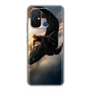 Чохол дракон Беззубик для Xiaomi Redmi 12C (Політ Беззубика)