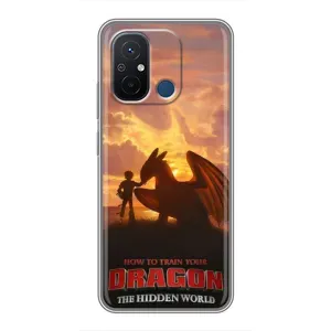 Чохол дракон Беззубик для Xiaomi Redmi 12C (Постер Беззубика)