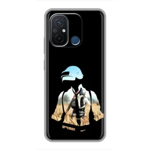 Чохол з картинкою "Герой Pubg" на Xiaomi Redmi 12C (Пубг мен)