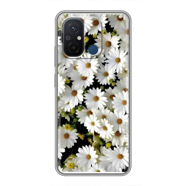 Чехол с рисунком «Рамка в ромашках» для Xiaomi Redmi 12C Чехол с рисунком «Рамка в ромашках» для Xiaomi Redmi 12C
