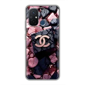 Чехол (Dior, Prada, YSL, Chanel) для Xiaomi Redmi 12C (Шанель)