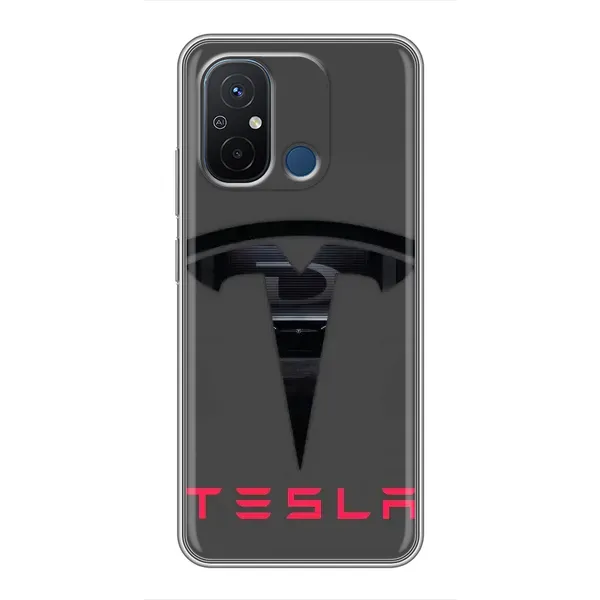 Чехол с рисунком «Logo TESLA» для Xiaomi Redmi 12C Чехол с рисунком «Logo TESLA» для Xiaomi Redmi 12C