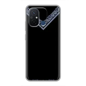 Силиконовый Чехол на Xiaomi Redmi 12C (Воротник вышиванки)
