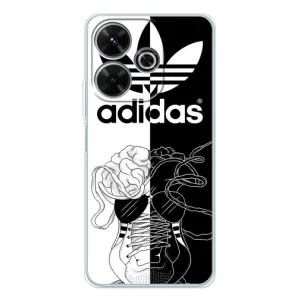 Чехол в стиле "Адидас" для Сяоми Редми 13 (Adidas шнурки)