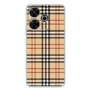 Чохол з Брендами одягу на Сяомі Редмі 13 (Burberry стиль)