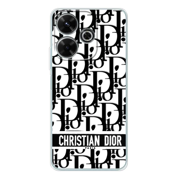 Чехол с рисунком «Christian Dior» для Xiaomi Redmi 13