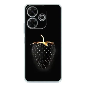 Чохол з зображенням смачної їжі для Xiaomi Redmi 13 (Чорна полуниця)