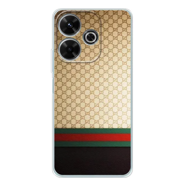 Чехол с рисунком «Фон Гуччи» для Xiaomi Redmi 13