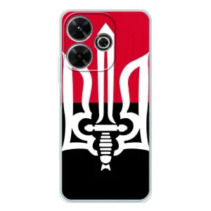 Чохли УПА (Червоно-Чорний) на Xiaomi Redmi 13 (Герб України)