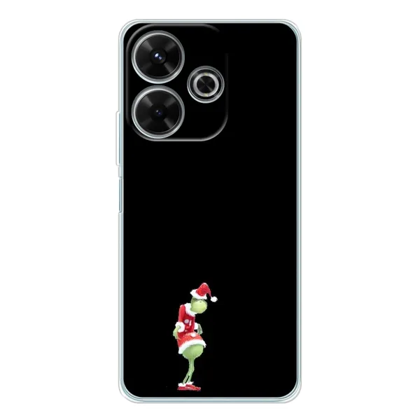 Чехол с рисунком «Гринч на чорном» для Xiaomi Redmi 13 Чехол с рисунком «Гринч на чорном» для Xiaomi Redmi 13