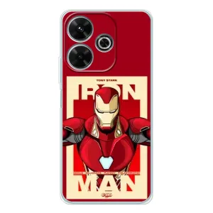 Чехол Супергерой Железный человек на Xiaomi Redmi 13 (Iron man)