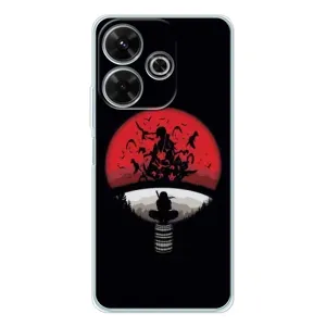 Чехлы с картинкой Итачи Учиха на Xiaomi Redmi 13 (Итачи на черном)