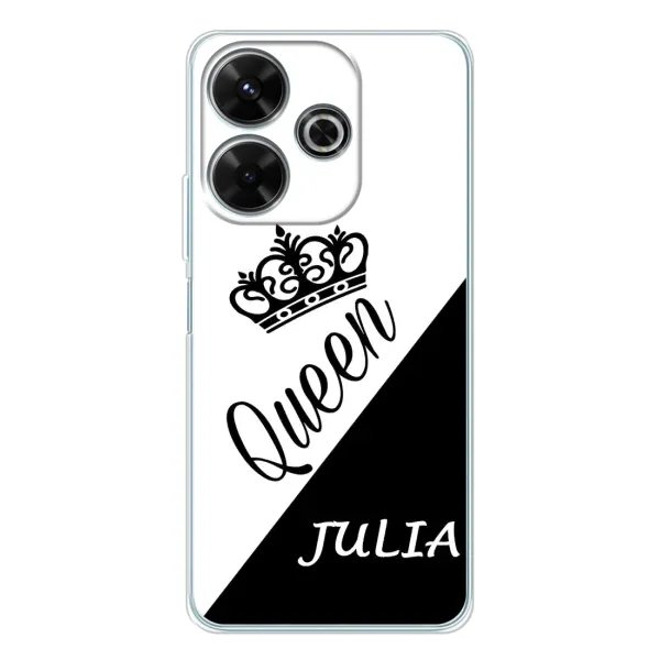 Чехол с рисунком «JULIA» для Xiaomi Redmi 13 Чехол с рисунком «JULIA» для Xiaomi Redmi 13