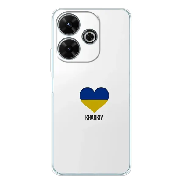 Чехол с рисунком «Kharkiv» для Xiaomi Redmi 13 Чехол с рисунком «Kharkiv» для Xiaomi Redmi 13