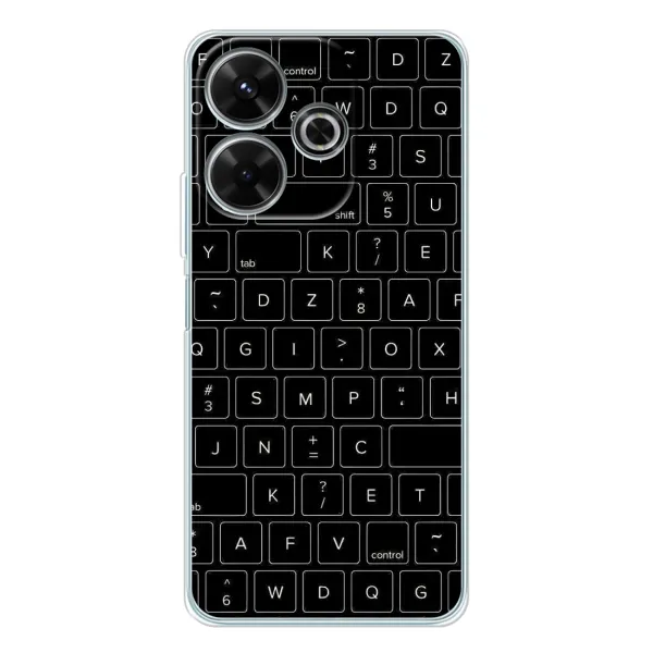 Чохол з малюнком «Клавіатура» для Xiaomi Redmi 13