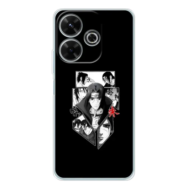 Чехол с рисунком «Коллаж Итачи» для Xiaomi Redmi 13 Чехол с рисунком «Коллаж Итачи» для Xiaomi Redmi 13