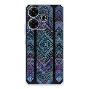 Силиконовый Чехол на Xiaomi Redmi 13 (Крутой орнамент)