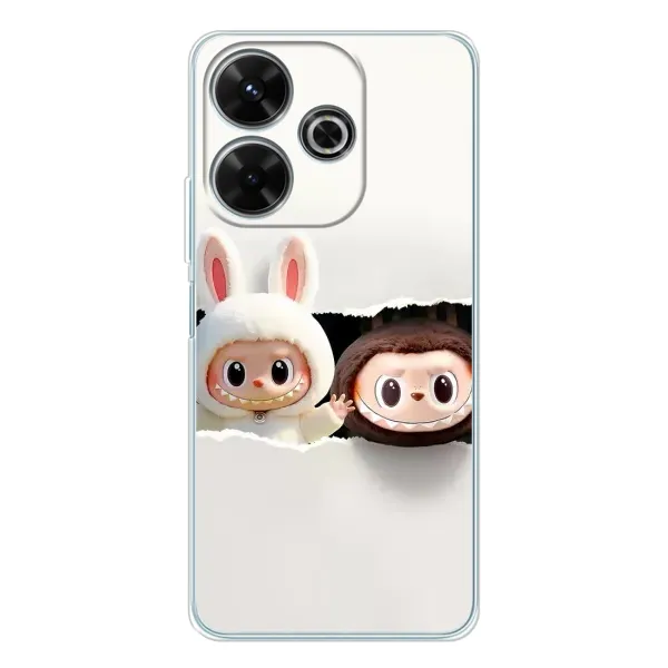 Чехол с рисунком «Фигурки Labubu» для Xiaomi Redmi 13 Чехол с рисунком «Фигурки Labubu» для Xiaomi Redmi 13
