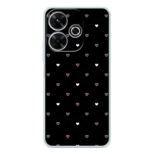 Чехлы с тематикой "Маленькие Сердечки" на Xiaomi Redmi 13 (Маленькие сердечки)