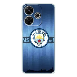 Силіконові Чохли з принтом Футбол на Xiaomi Redmi 13 (ManCity)