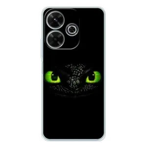 Чохол дракон Беззубик для Xiaomi Redmi 13 (Очі Беззубика)