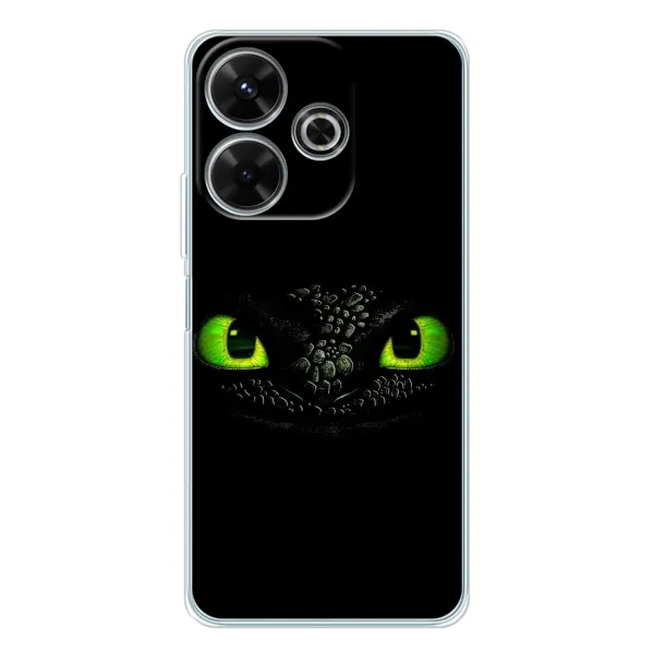 Чехол с рисунком «Глаза Беззубика» для Xiaomi Redmi 13 Чехол с рисунком «Глаза Беззубика» для Xiaomi Redmi 13