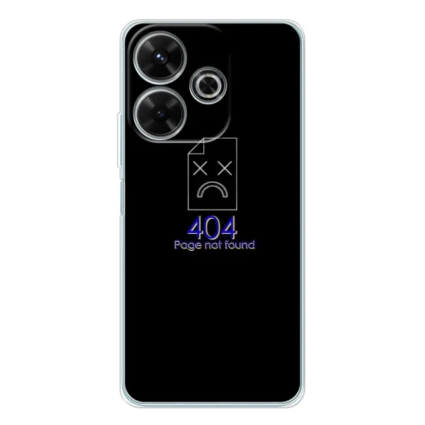 Чохол з малюнком «Помилка 404» для Xiaomi Redmi 13