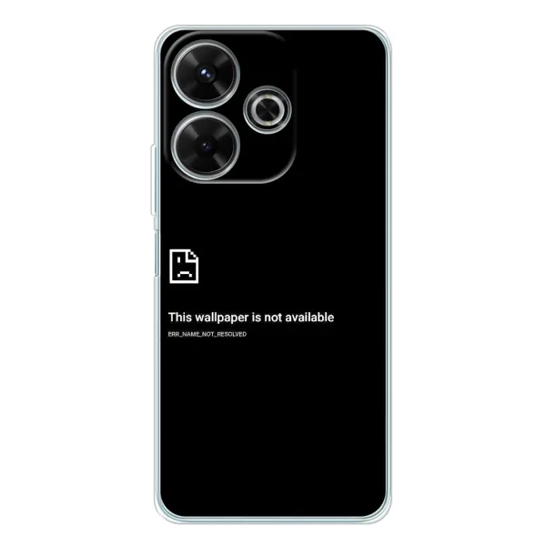 Чохол з малюнком «Помилка» для Xiaomi Redmi 13
