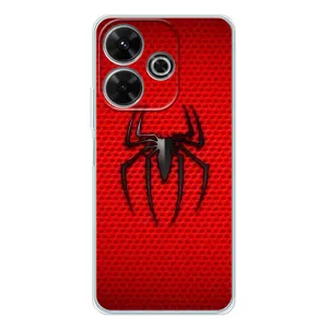 Чехол Супергерой Человека Паука на Xiaomi Redmi 13 (Паук марвел)