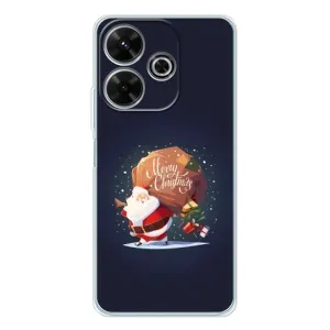 Чехол Санта Клаус для Xiaomi Redmi 13 (Подарки от Санты)