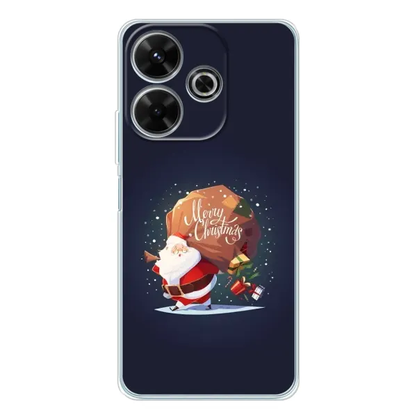 Чехол с рисунком «Подарки от Санты» для Xiaomi Redmi 13