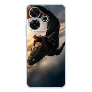 Чохол дракон Беззубик для Xiaomi Redmi 13 (Політ Беззубика)