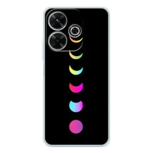 Чехол (ТПУ) с планетами на Xiaomi Redmi 13 (Полнолуние)