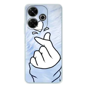 Чехлы (Знак сердечка) на Xiaomi Redmi 13 (Сердечка знак)