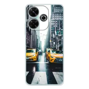 Силиконовый бампер (Работники) на Xiaomi Redmi 13 (Такси)