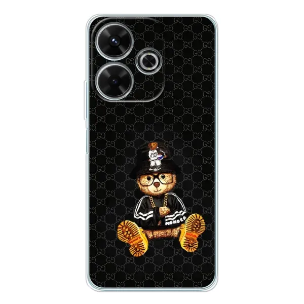 Чехол с рисунком «Тедди Гуччи» для Xiaomi Redmi 13