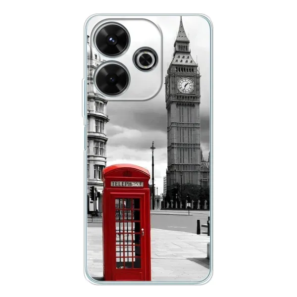 Чехол с рисунком «TELEPHONE» для Xiaomi Redmi 13 Чехол с рисунком «TELEPHONE» для Xiaomi Redmi 13