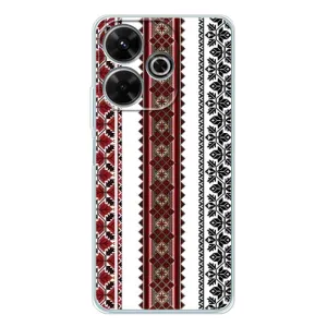 Силиконовый Чехол на Xiaomi Redmi 13 с картинкой Вышиванки (Вышиваночки)