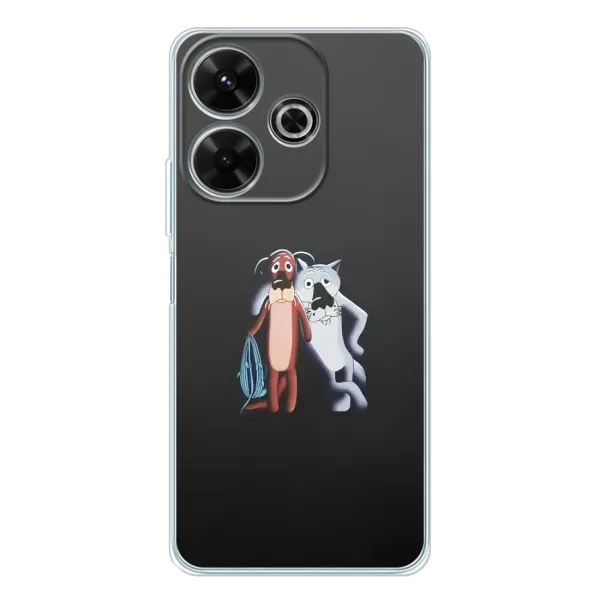 Чехол с рисунком «Шо, опять» для Xiaomi Redmi 13