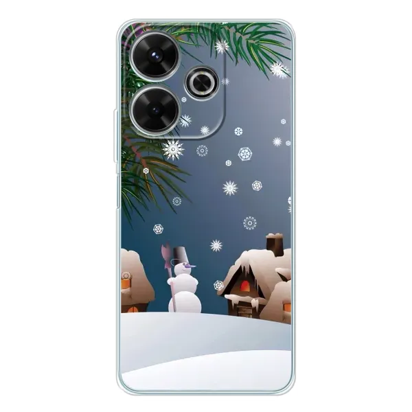 Чехол с рисунком «Зима» для Xiaomi Redmi 13 Чехол с рисунком «Зима» для Xiaomi Redmi 13