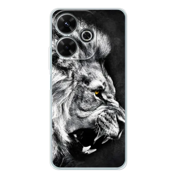 Чехол с рисунком «Злой ЛЕВ» для Xiaomi Redmi 13 Чехол с рисунком «Злой ЛЕВ» для Xiaomi Redmi 13