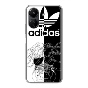 Чохол с стилі "Адідас" для Редмі 13с (Adidas шнурки)