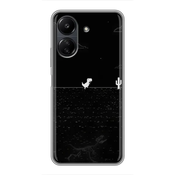 Чехол с рисунком «Динозаврик» для Xiaomi Redmi 13C Чехол с рисунком «Динозаврик» для Xiaomi Redmi 13C