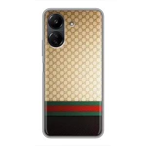 Чохли бренд ГУЧЧІ для Xiaomi Redmi 13C (Фон Гуччі)