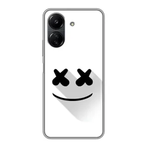 Силиконовые Чехлы (смешные стикеры) для Xiaomi Redmi 13C (Х-Х)