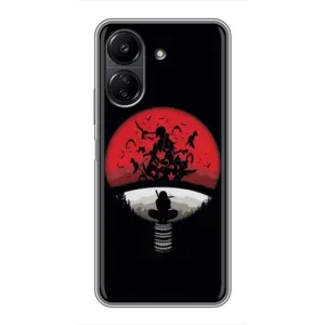 Чохли з принтом Ітачі Учіха на Xiaomi Redmi 13C (Ітачі на чорному)