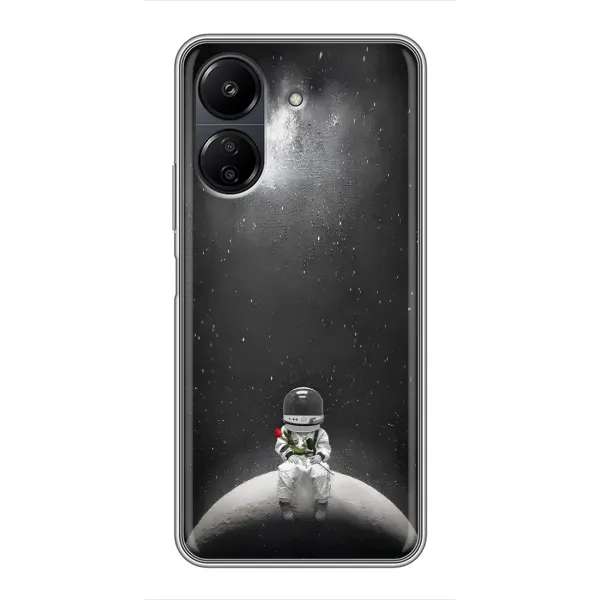 Чехол с рисунком «Космонавт романтик» для Xiaomi Redmi 13C Чехол с рисунком «Космонавт романтик» для Xiaomi Redmi 13C