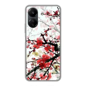 Чехол с принтом САКУРЫ на Xiaomi Redmi 13C (Красивая Сакура)