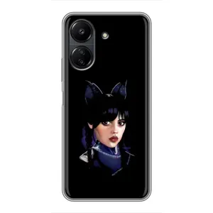 Чехлы с принтом Уэнсдей на Xiaomi Redmi 13C (Милая Уэнсдей)